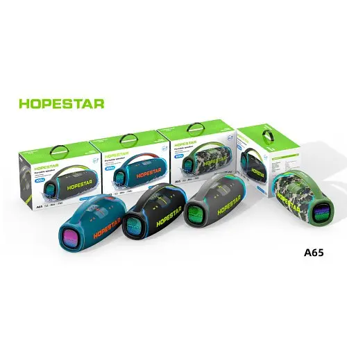 Колонка bluetooth Hopestar A65 синій - фото 2