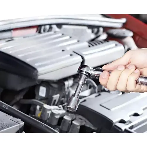 Набір торцевих ключів Bigstreen 19168, 40 предметів, хромована сталь, у кейсі - фото 4