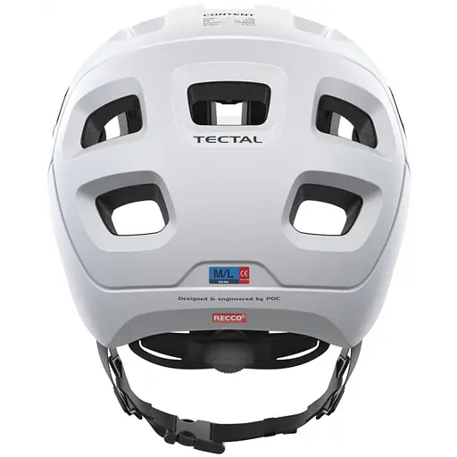Велошолом Poc Tectal M White Matt (1033-PC 105171036MED1) - фото 4