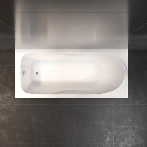 Ванна акриловая Damxa Apollo 160x70 см белый 47WA-160-070W-A Белый - фото 3