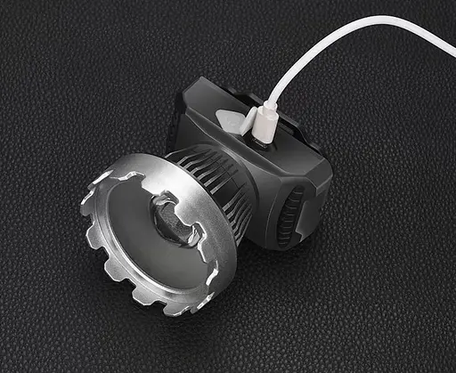 Налобный аккумуляторный фонарь SQ-820 - фото 5