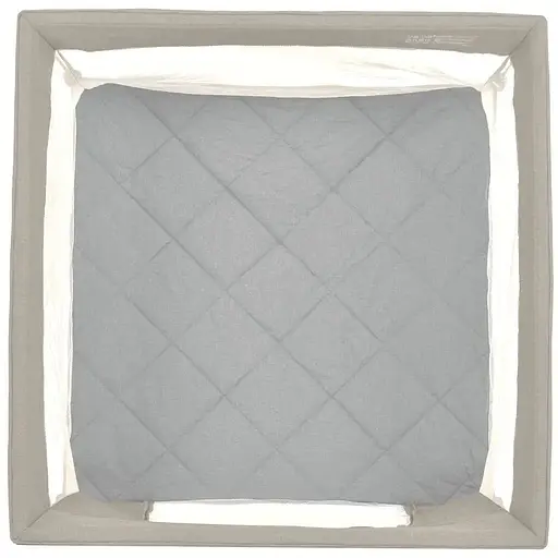 Манеж El Camino ME 1196 SWIFT 4 Gray для детей 6–24 мес. удобный и безопасный складной бежевый - фото 4