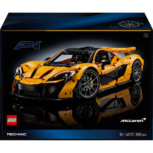 Конструктор LEGO Technic McLaren P1, 3893 деталі  (42172) - фото 2