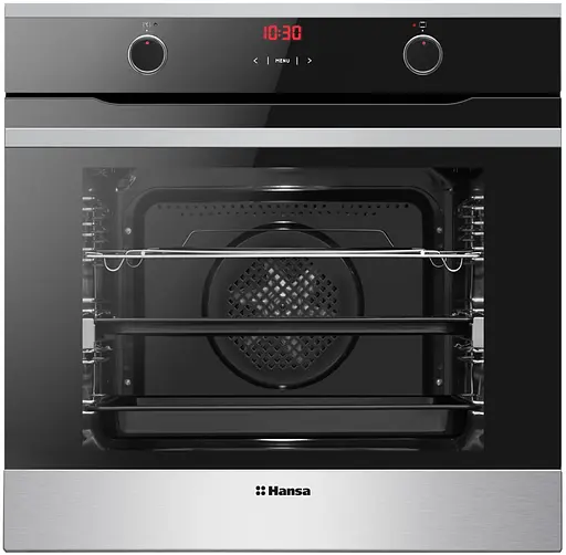 Комплект Hansa духовка электрическая + поверхность газовая на стекле черный - фото 3