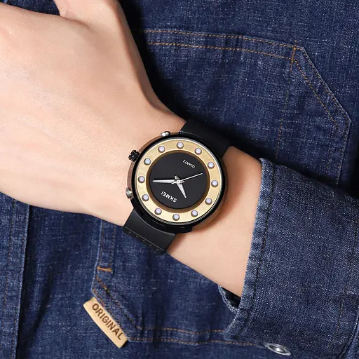 Наручний годинник чоловічий 2132GD Gold Skmei acs0030245 - фото 4