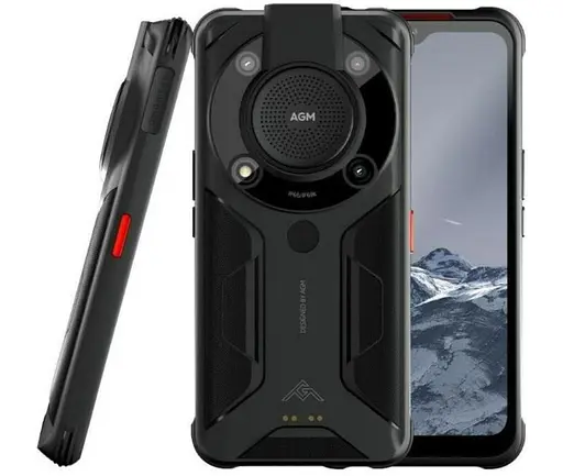 Захищений смартфон AGM GLORY SE 8/128GB АКБ 6 200 мАг Нічна зйомка Тепловізор Black - фото 2