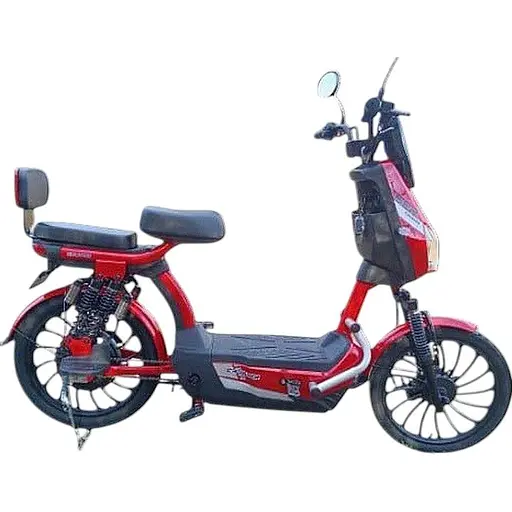 Електроскутер двомісний Crosser CR6 20 дюймів (600W, 60V, 20Ah) червоний