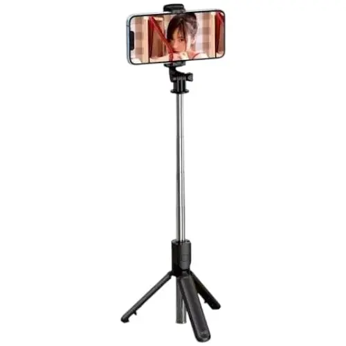 Трипод монопод XO SS09 Multifunctional remote control selfie-stick штатив для селфи с пультом черный (6920680828289)