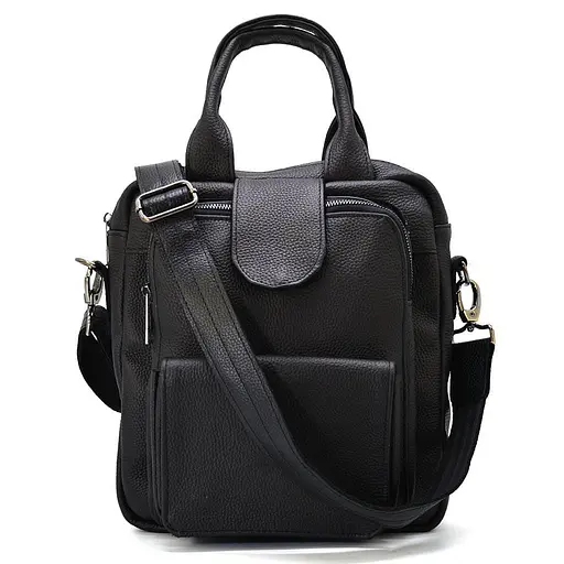 Вертикальна чоловіча сумка TARWA 25.5х7.5х30.5 см sum0028663 - фото 4