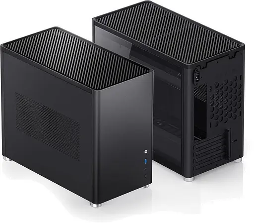 Корпус Jonsbo D30 Aluminum Black (D30 Black) Без БП - фото 2