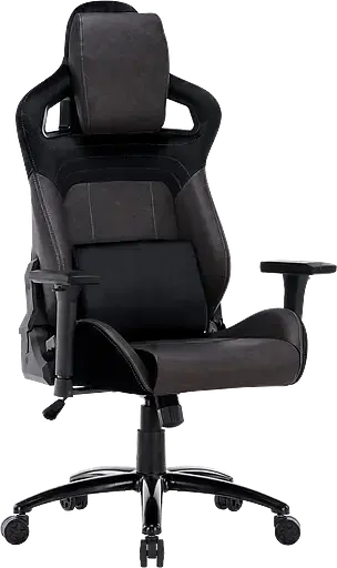 Геймерское кресло GT Racer черное (X-2420 Black) - фото 2