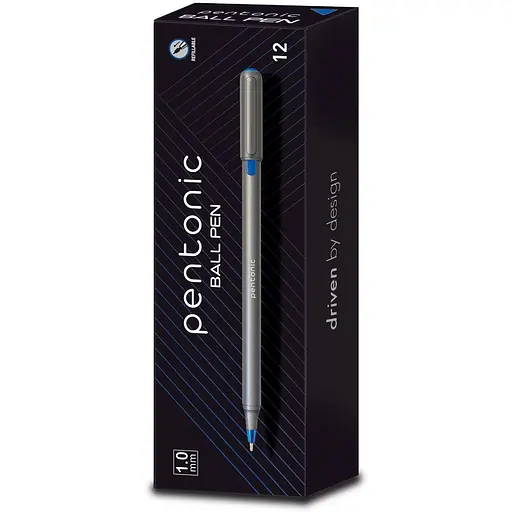 Набор ручек Linc шариково-масляных Pentonic Frost 1 мл 12 шт. розовый (412062) - фото 2