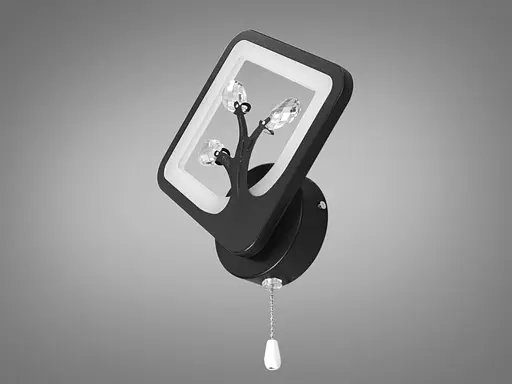 Лаконічний світлодіодний приліжковий світильник Romin 15 W чорний - фото 4