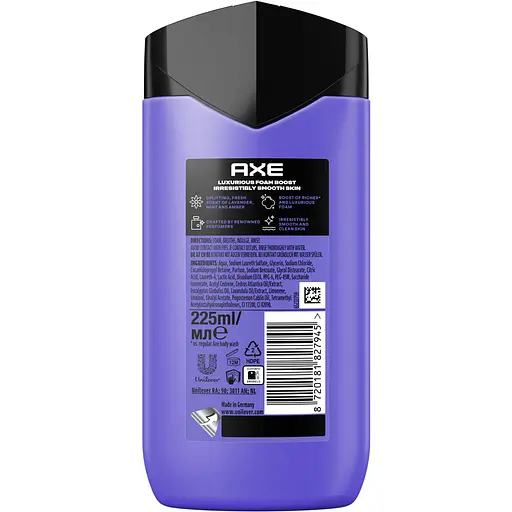 Гель для душу AXE Fine fragrance Blue lavender 225 мл - фото 2
