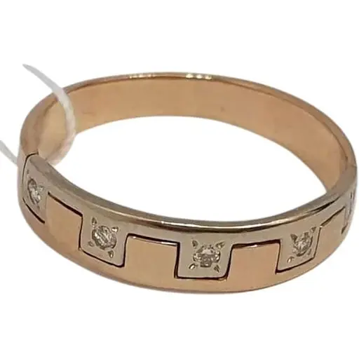 Золотое обручальное кольцо Гаразд с бриллиантами. 3021077 17