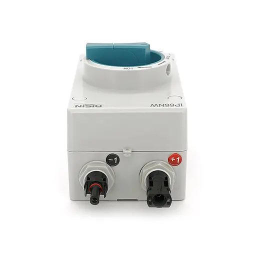 Ручний вимикач Risin 1000V 32A 1St IP66 вхід верх-низ Grey - фото 4