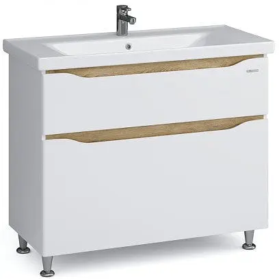 Тумба підлогова Sanwerk Ліга 100 мессина з умивальником Сава (MV0000910) - фото 1