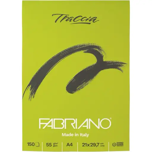 Блок бумаги для графики и каллиграфии Fabriano Traccia А4 55 г/м2 150 листов - фото 6