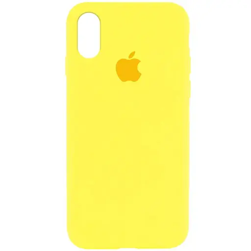 Чохол Epik Silicone Case Full Protective AA для Apple iPhone XR 6.1 Жовтий/Yellow