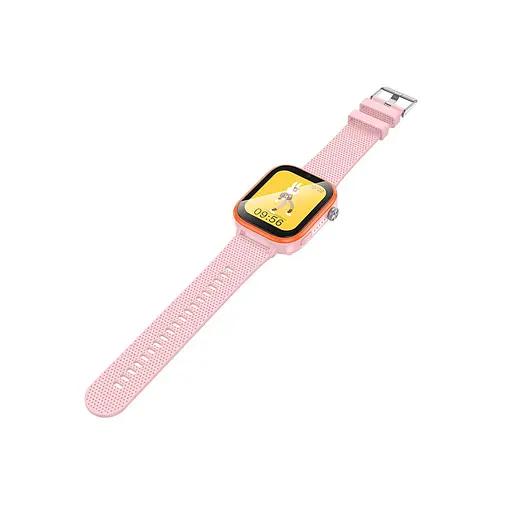 Дитячий смарт годинник Hoco Y101, 4G GPS Wi-Fi HD камера 1.83" HD-дисплей Pink Box - фото 3