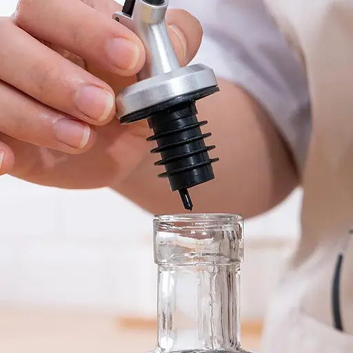 Диспенсер дозатор для масла уксуса соуса стеклянная бутылка с дозатором 250 мл, Kitchen Master 87501 - фото 9