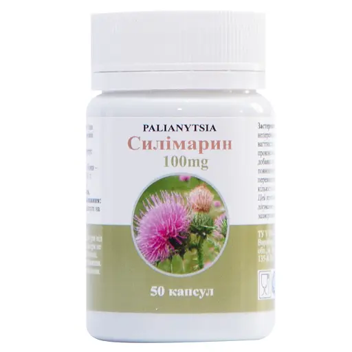 Дієтична добавка Palianytsia Силімарин 50 капсул