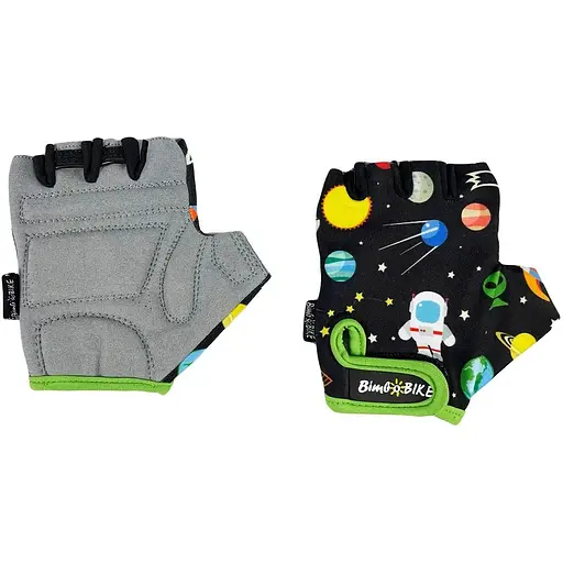 Велорукавиці дитячі Bimbo Bike Kids космос 8-10 років розмір L (90962/3-IS) - фото 3