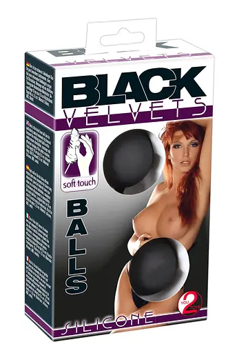Вагінальні кульки You2Toys Black Velvets, 19.5 см, чорний