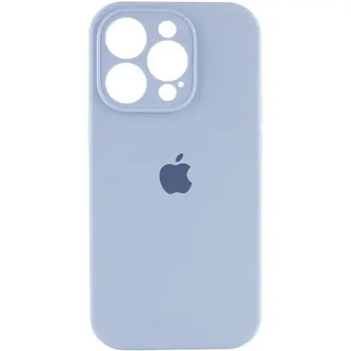 Чохол Epik Silicone Case Full Camera Protective (AA) для Apple iPhone 13 Pro Max (6.7) Блакитний/Lilac Blue - фото 1