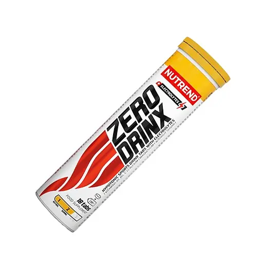 Изотоник Nutrend Zero Drinx, 18 шипучих таблеток, Черная смородина