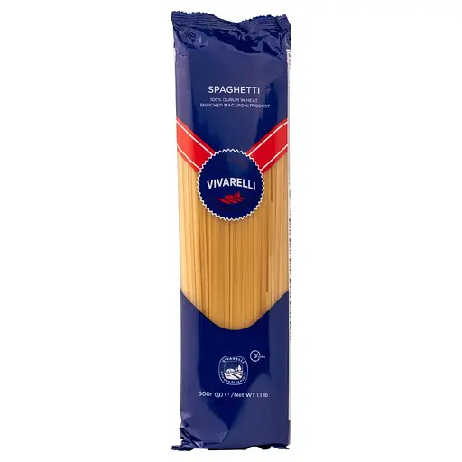 Макаронные изделия Vivarelli Вермишель длинная Спагетти 500 г - фото 1