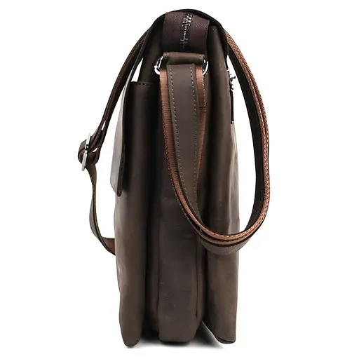 Мужская сумка через плечо на три отделения большая LIMARY 26х22х10 см sum0028318 - фото 5