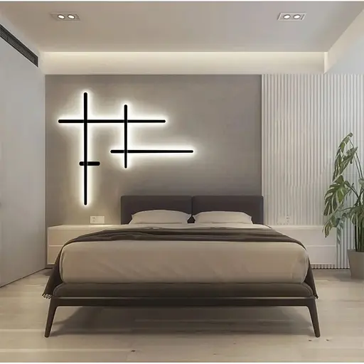 Настінний світильник Line F Vibia Арт. NO 3 BK - фото 1