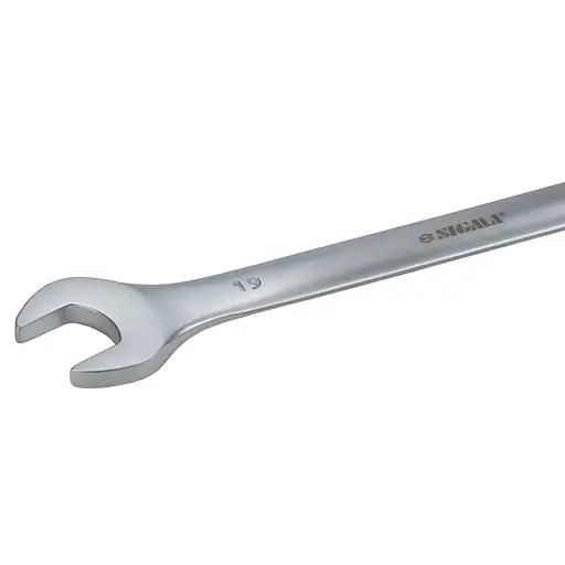 Ключи рожково-накидные Sigma 8 шт 6-19 мм CrV satine (6010111) - фото 4