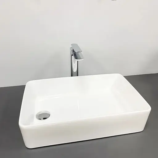 Умивальник VBI Velletri white накладний VBI-015900, Білий - фото 1