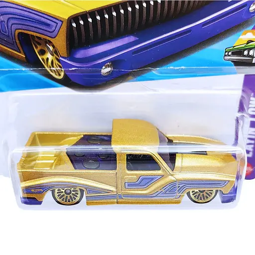 Базовая машинка Hot Wheels Layin' Low Bounce'n Bass желтая (5785) JJH32-N521 - фото 2