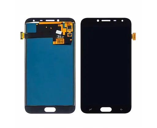 Дисплей для Samsung J400 Galaxy J4 2018 с черным тачскрином с регулируемой подсветкой - фото 1