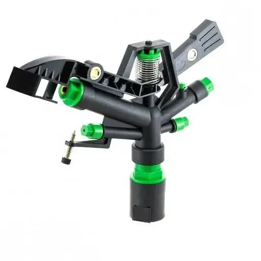 Дождеватель Presto-PS ороситель импульсный на 5 форсунок с резьбой 1 дюйм (6010) - фото 1