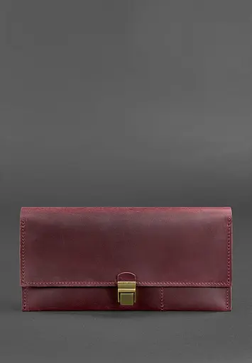 Кожаный тревел-кейс Journey 2.0 Crazy Horse бордовый - фото 3