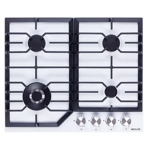 Поверхность газовая на металле Weilor GM W 624 WH