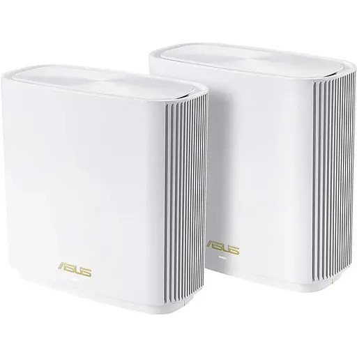 ASUS Маршрутизатор ZenWiFi XT9 2PK AX7800 3xGE LAN 1x2.5GE WAN 1xUSB 3.2 MU-MIMO OFDMA MESH white
