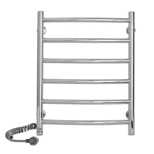 Электрический полотенцесушитель Laris Классик П6 450x600 Е сенсор S3 левый 73207723, Хром, Левое, Электронный - фото 1