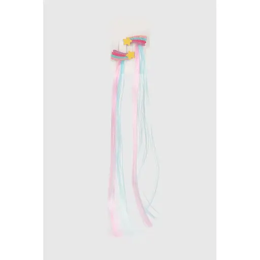 Канекалон косы для плетения 326-2 Розово-голубой (2000990631749) - фото 1