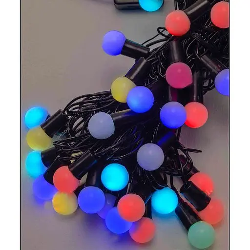 Гирлянда Шарики Brille 1318-77 RGB 40 LED переходник 7 м 18 мм 