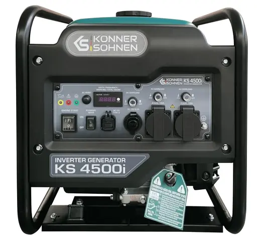 Інверторний генератор Konner&Sohnen 4.2/4.5кВт KS 4500i - фото 1