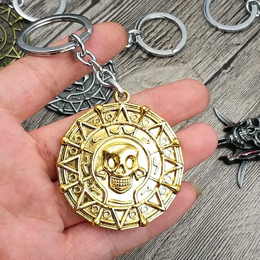 Брелок монета Ацтек Пірати Карибського моря Р 15.4.108 - фото 2