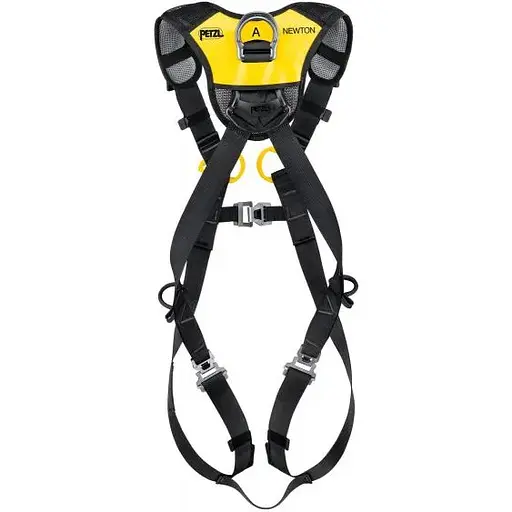 Страховочная система Petzl Newton Fast EU 2 Black/Yellow (1052-C073CA02) - фото 2