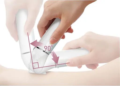 Panasonic Эпилятор пинцетный, аккумуляторный, пинцет.-60, влажн.+сух., насадок-4, футляр, салатово-белый - фото 5