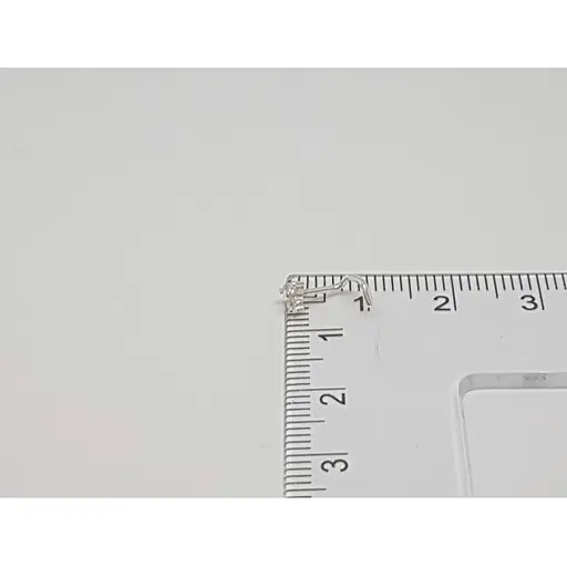 Срібна сережка-пірсинг в ніс Dear. 1039.1С - фото 2