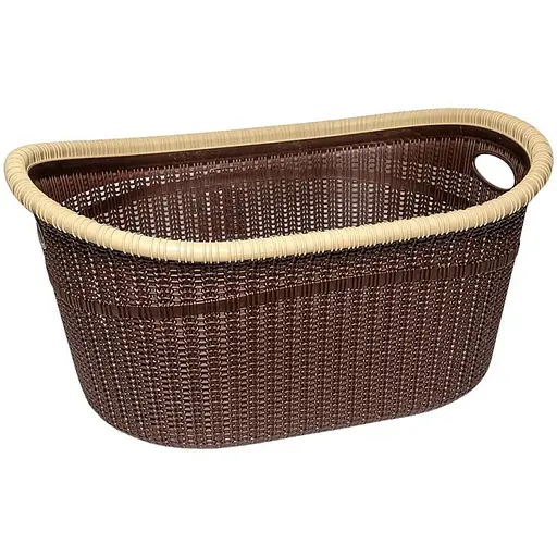 Кошик Irak Plastik Gordes 35 л коричневий (00-00005616)
